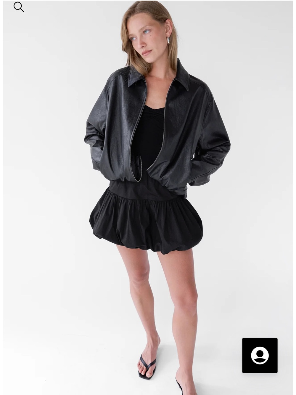 Oak + Fort bubble skirt